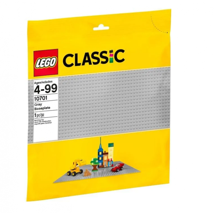LEGO classic podložka sivá 